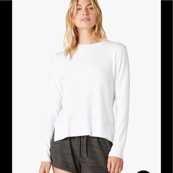 New Beyond Yoga x Peloton Just Chillin Long Sleeve Pullover Sz XS & Large - Picture 5 of 15